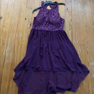 Dark purple homecoming/formal dress